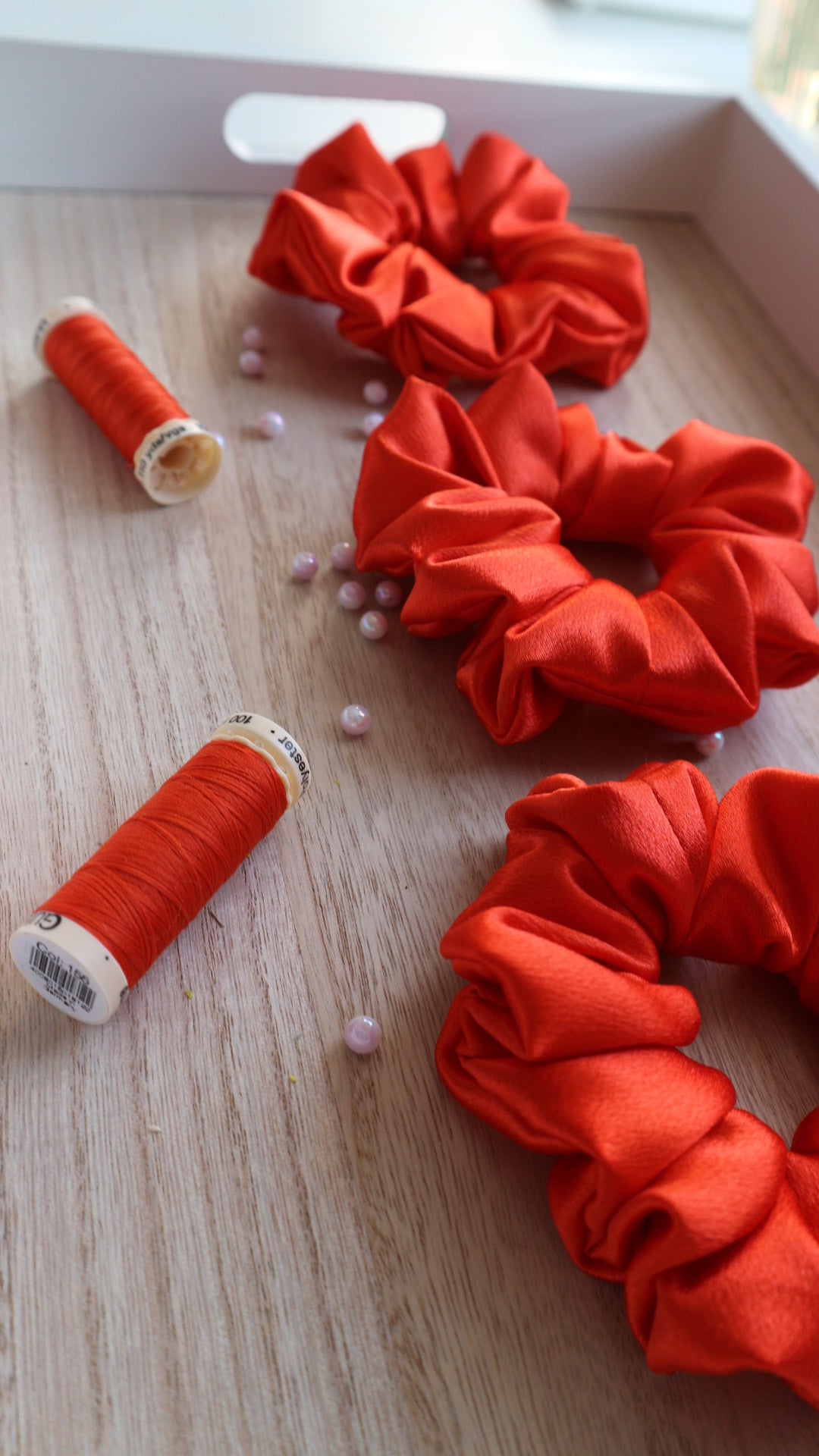 Golden Sunset scrunchie