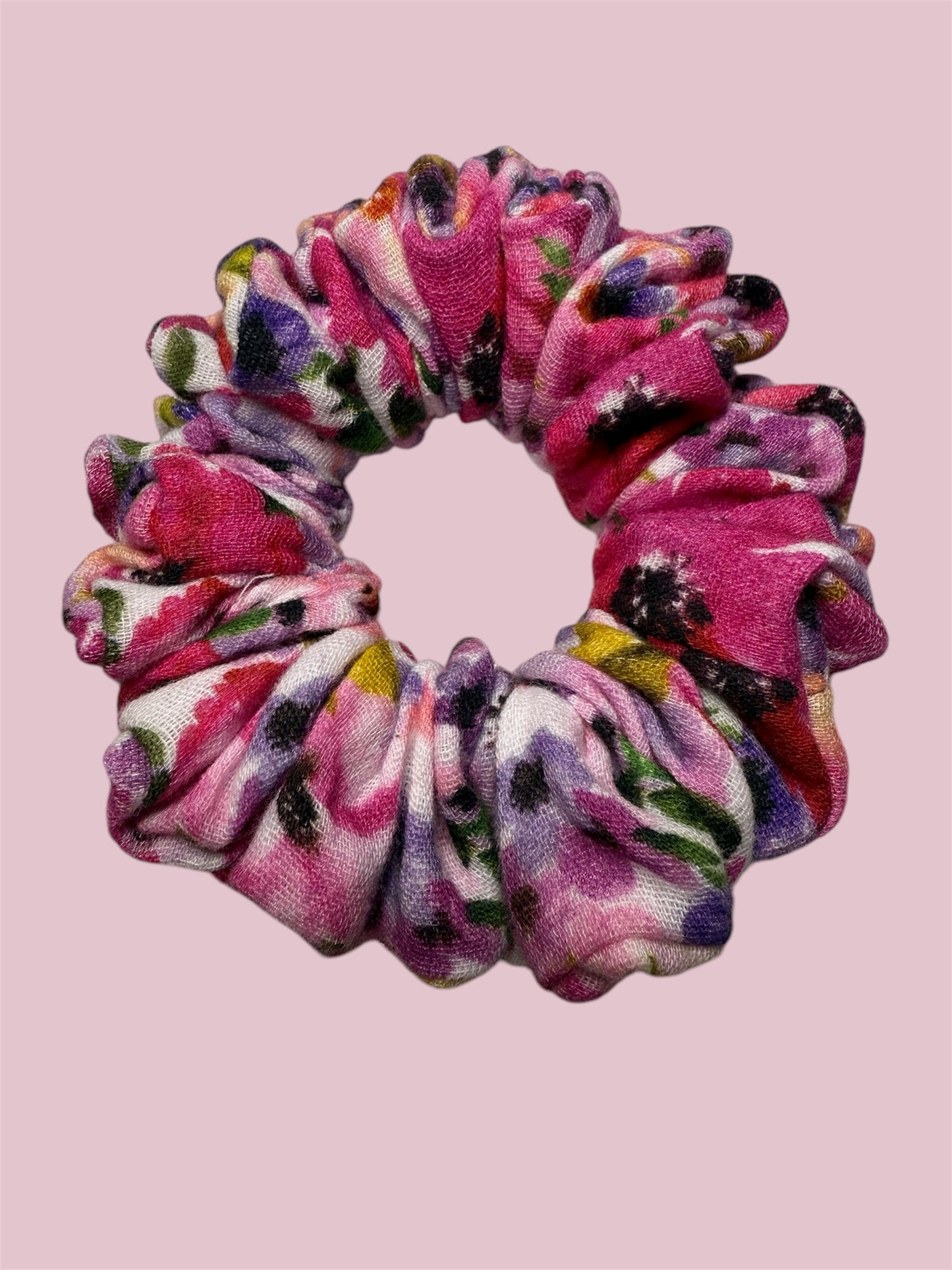 Blossom Dream mušelínová scrunchie