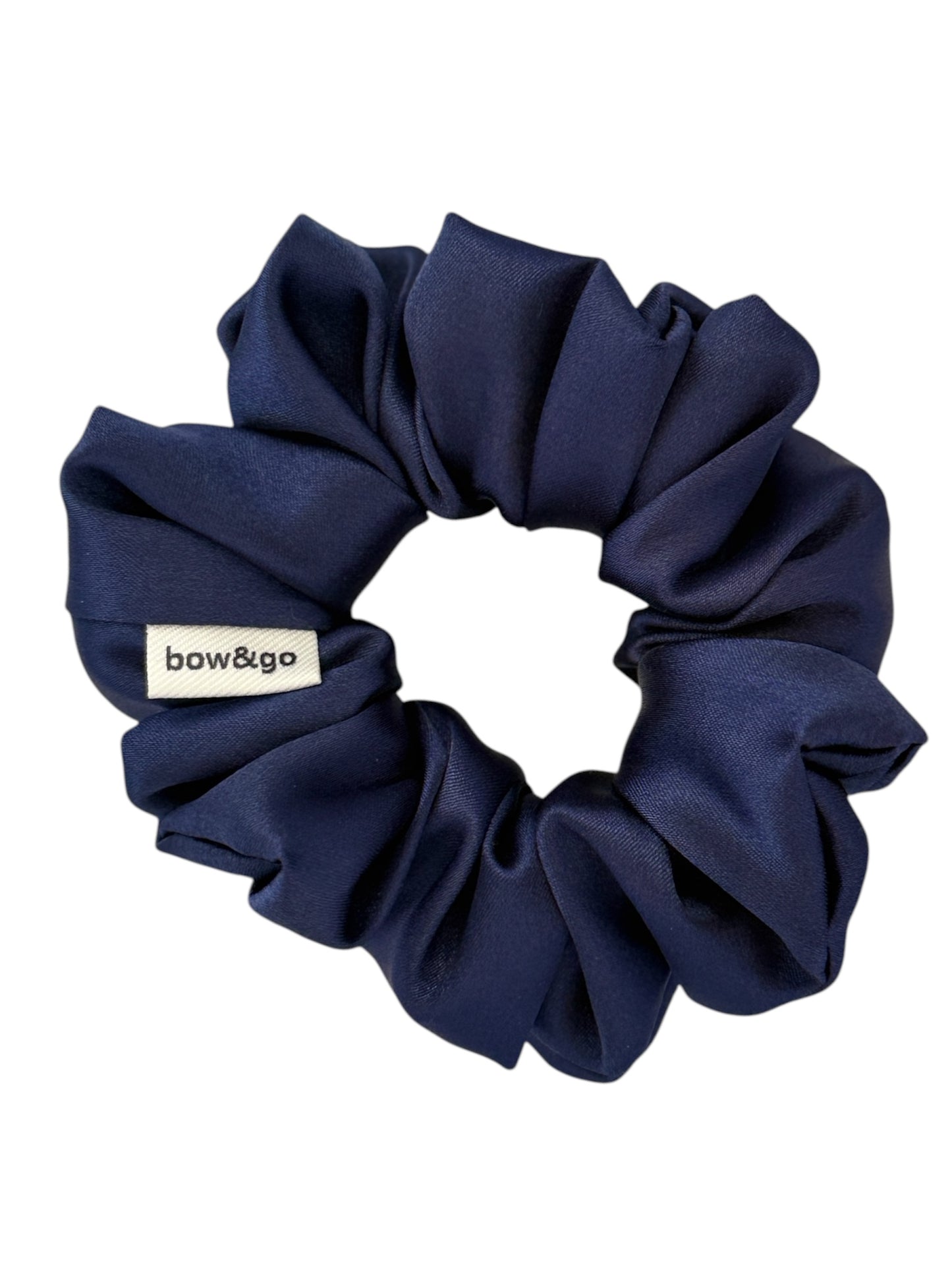 Babsie Blue modrá scrunchie.