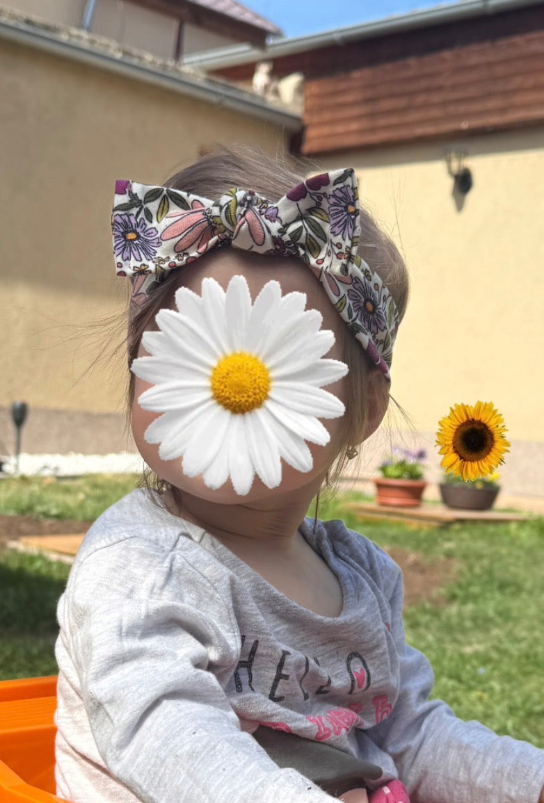 Bloomy čelenka s mašlí pro miminko