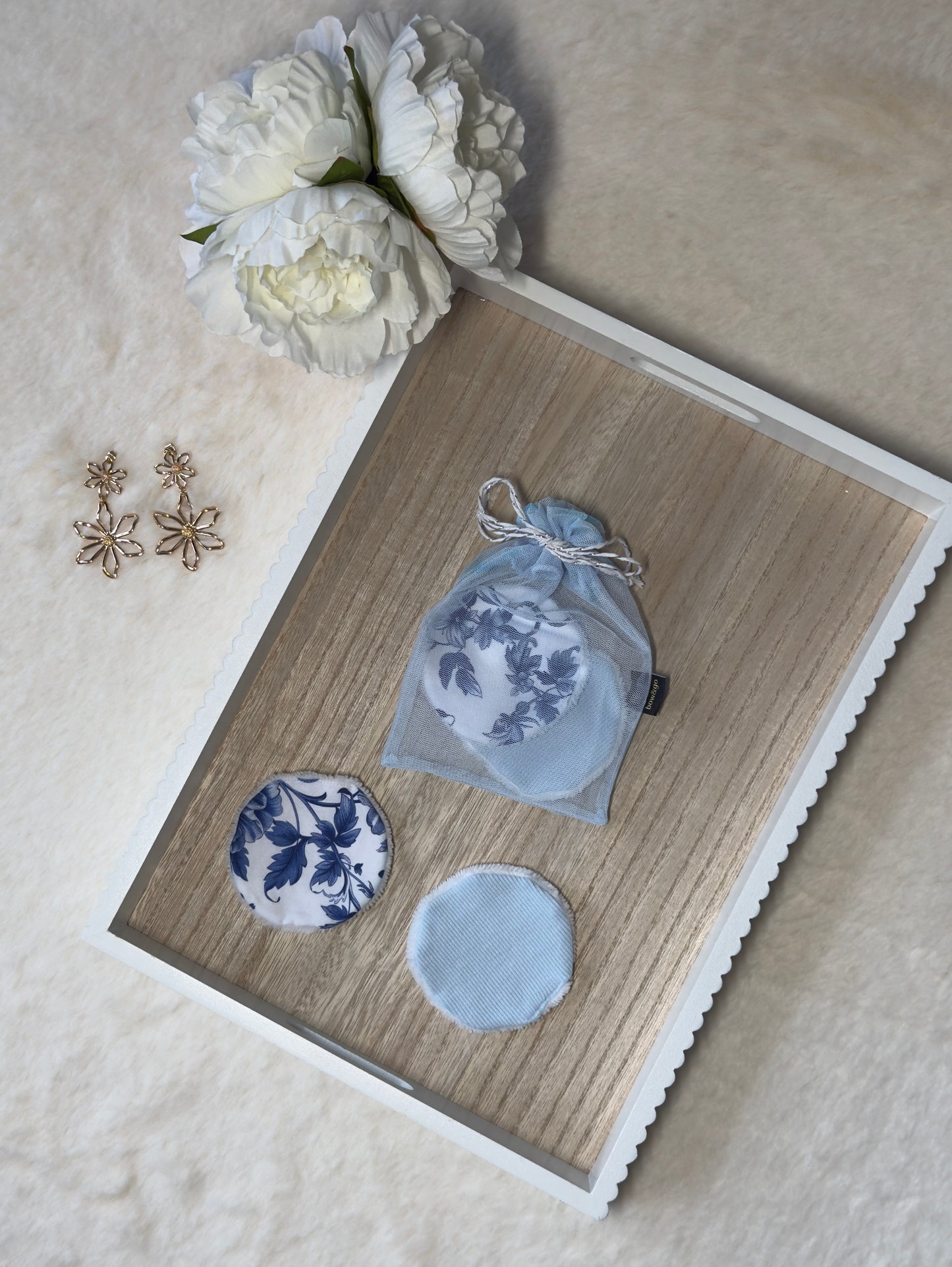 Znovupoužitelné odličovací tampónky.