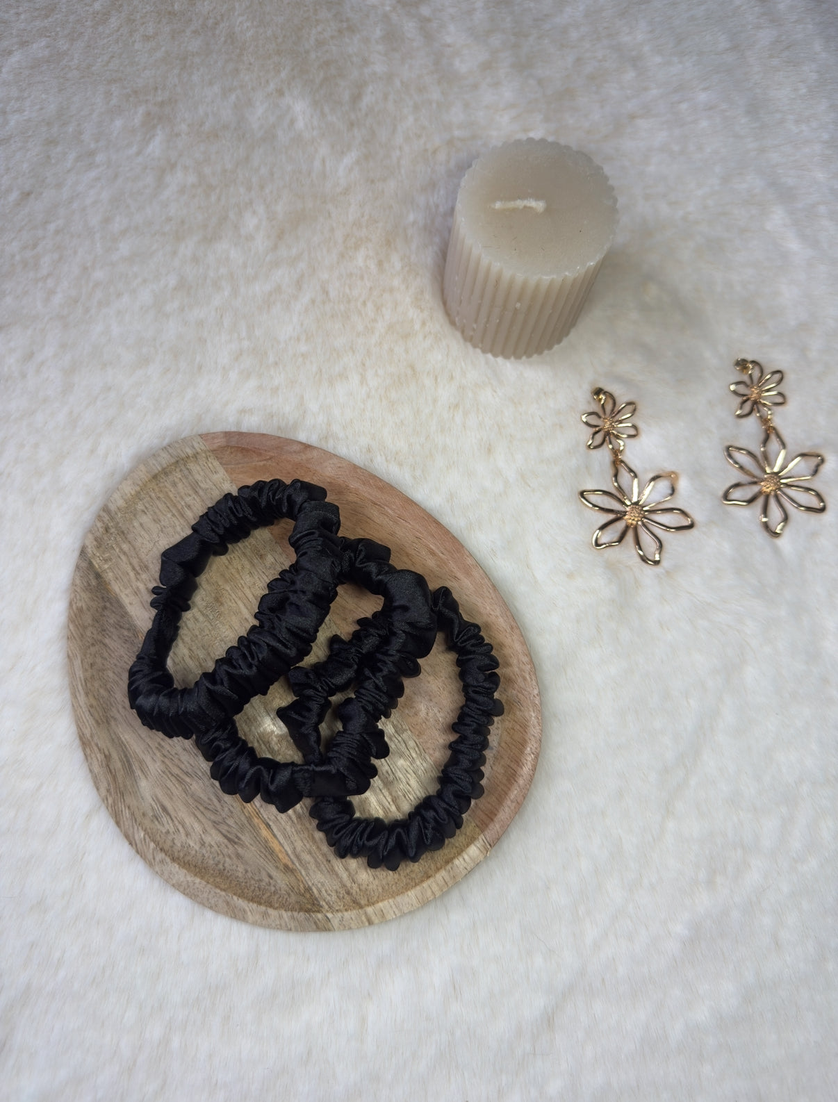 minie&go scrunchie set.