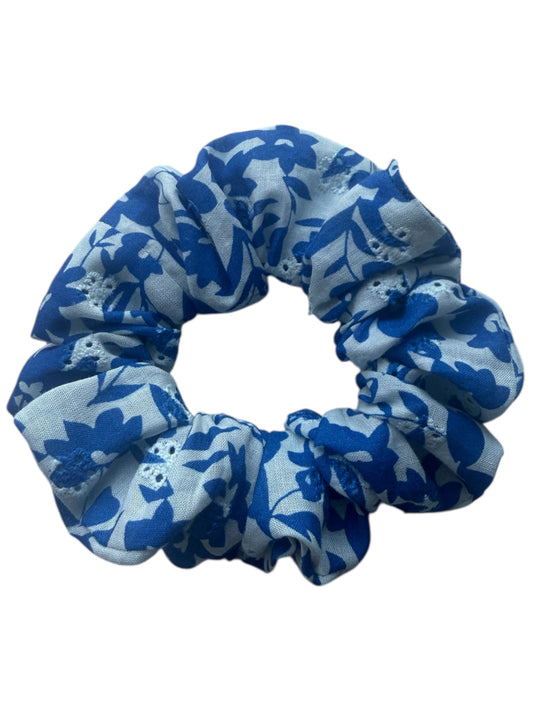 Blue Breeze madeira scrunchie.