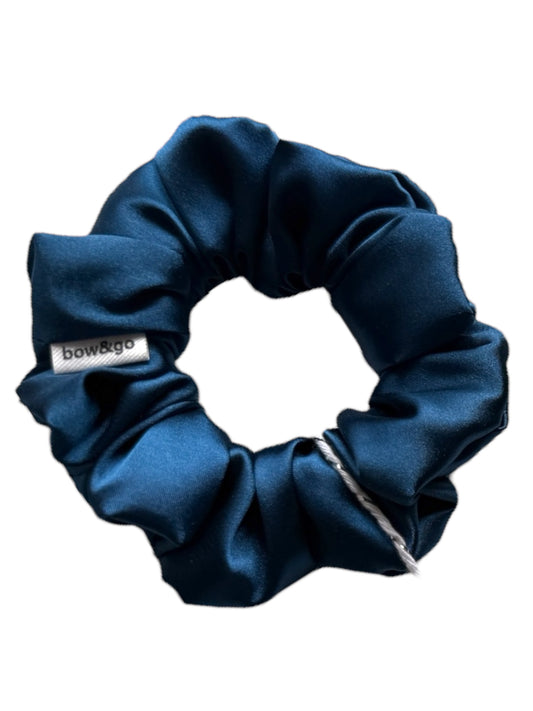 Sapphire Blue scrunchie.