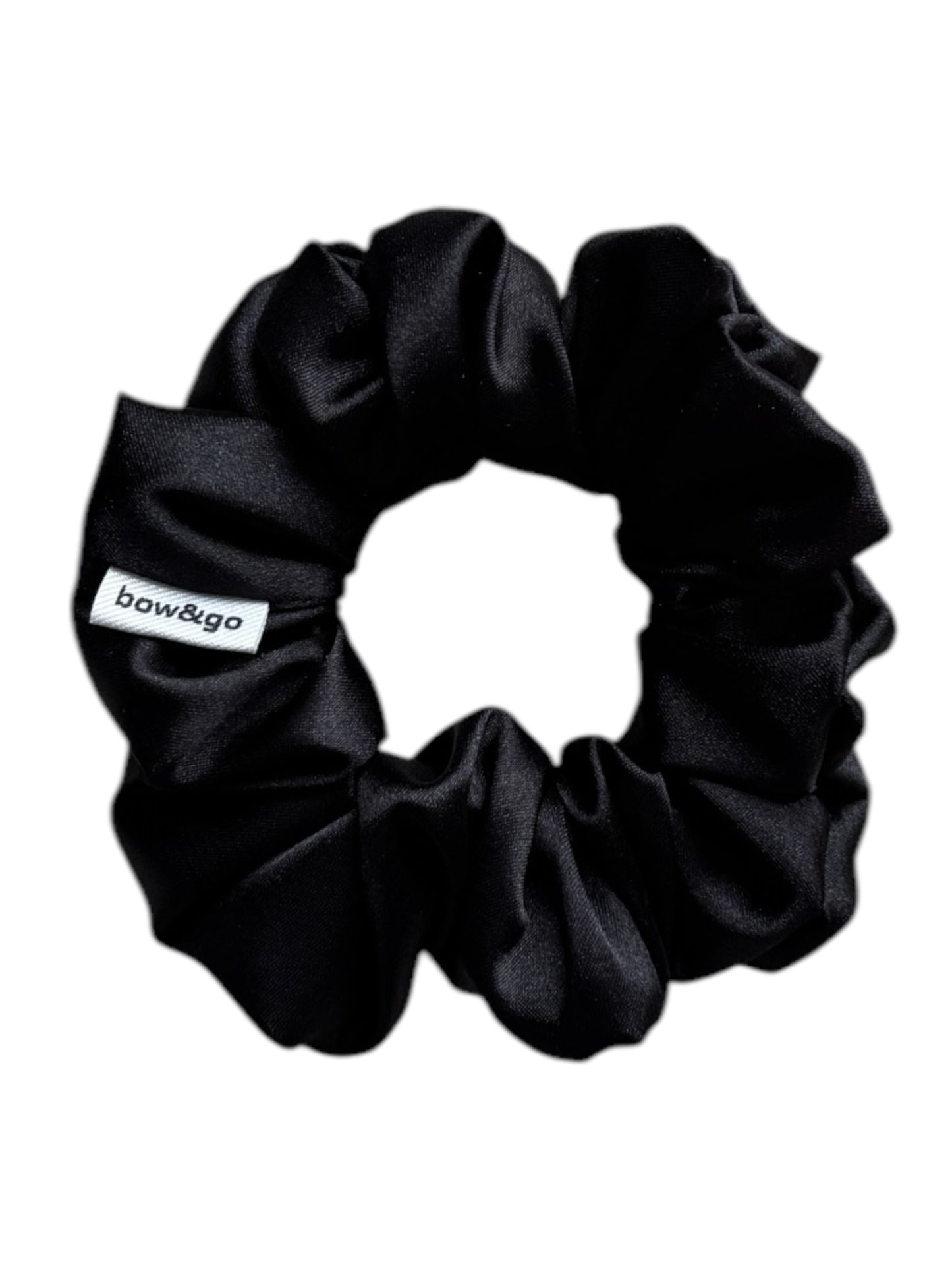 Midnight Glow černá scrunchie