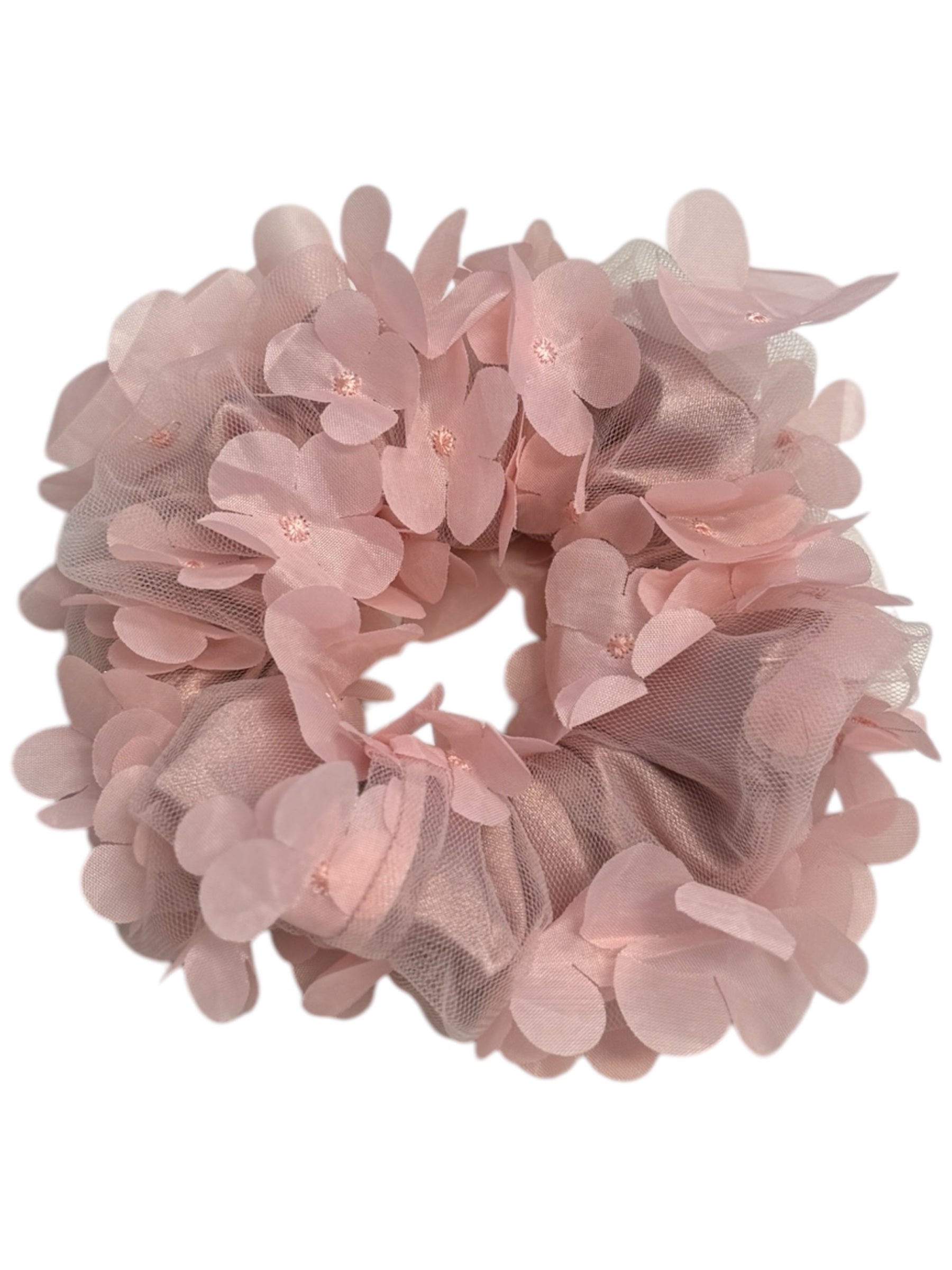 Blossom Whisper květinková scrunchie.