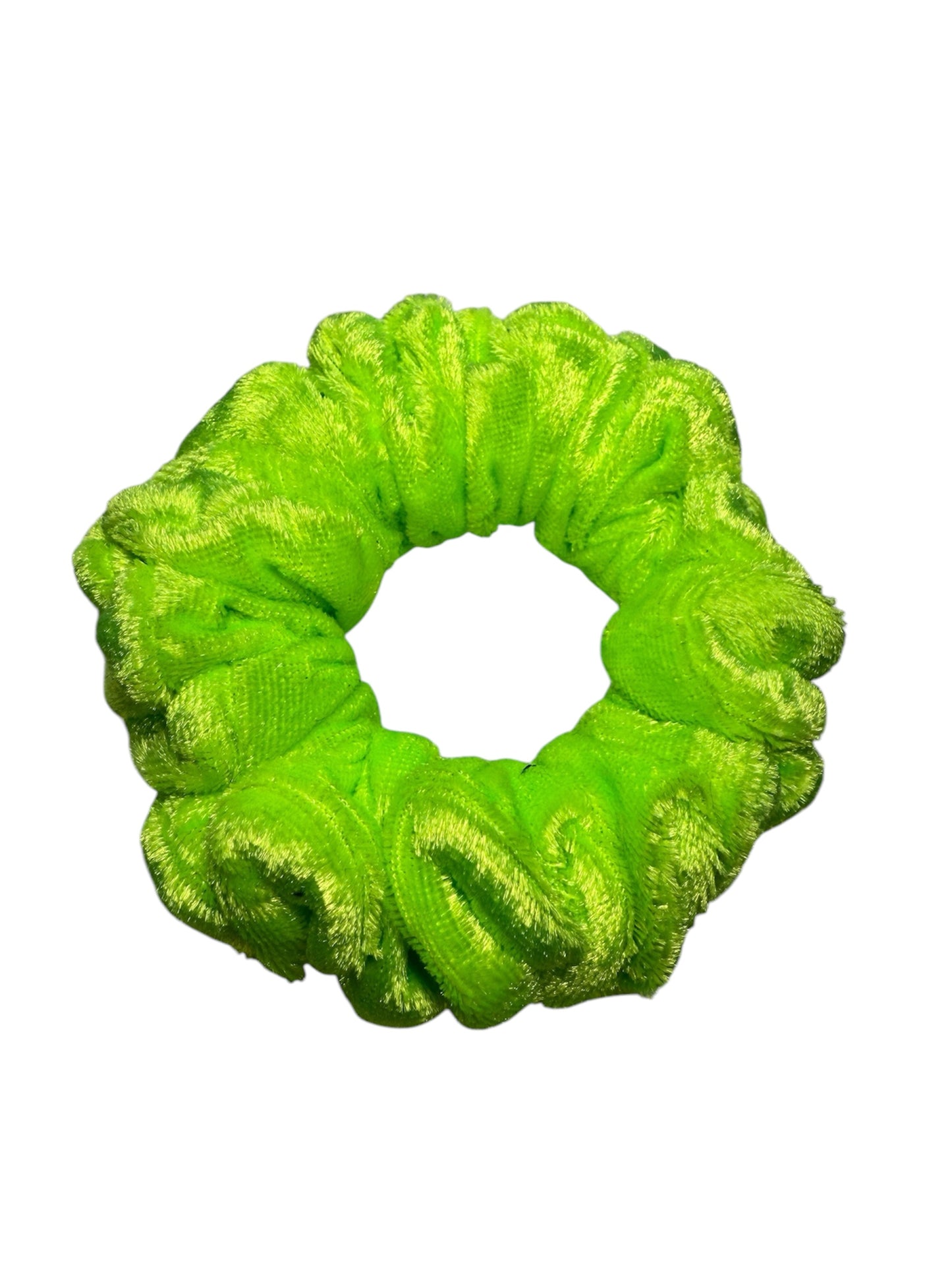 Neon Glow neonová scrunchie.