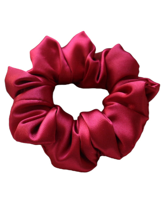 Ruby Wine scrunchie