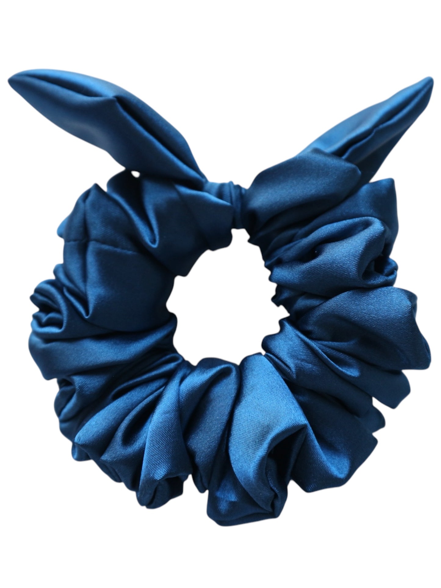 Sapphire Bow scrunchie