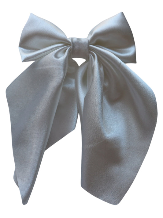 XL Snow Bow mašle do vlasů