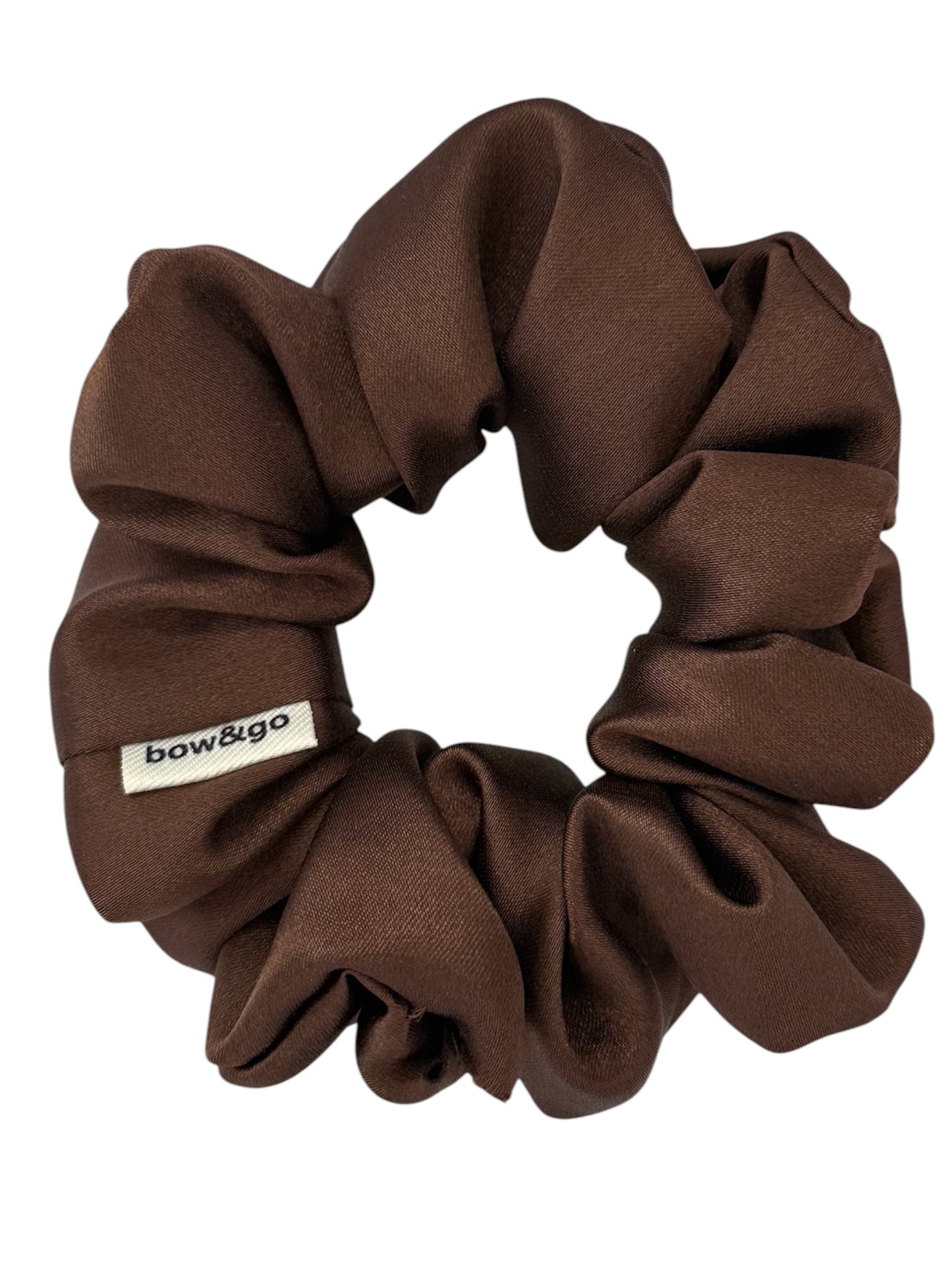 Cocoa Dream hnědá scrunchie