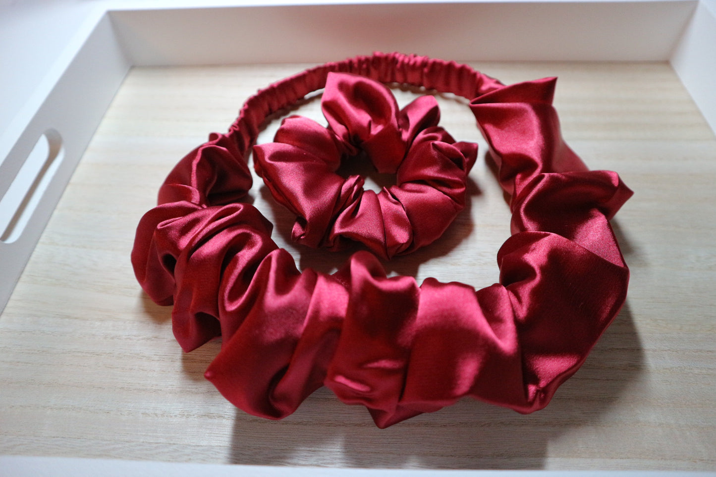 Red Bow Headband