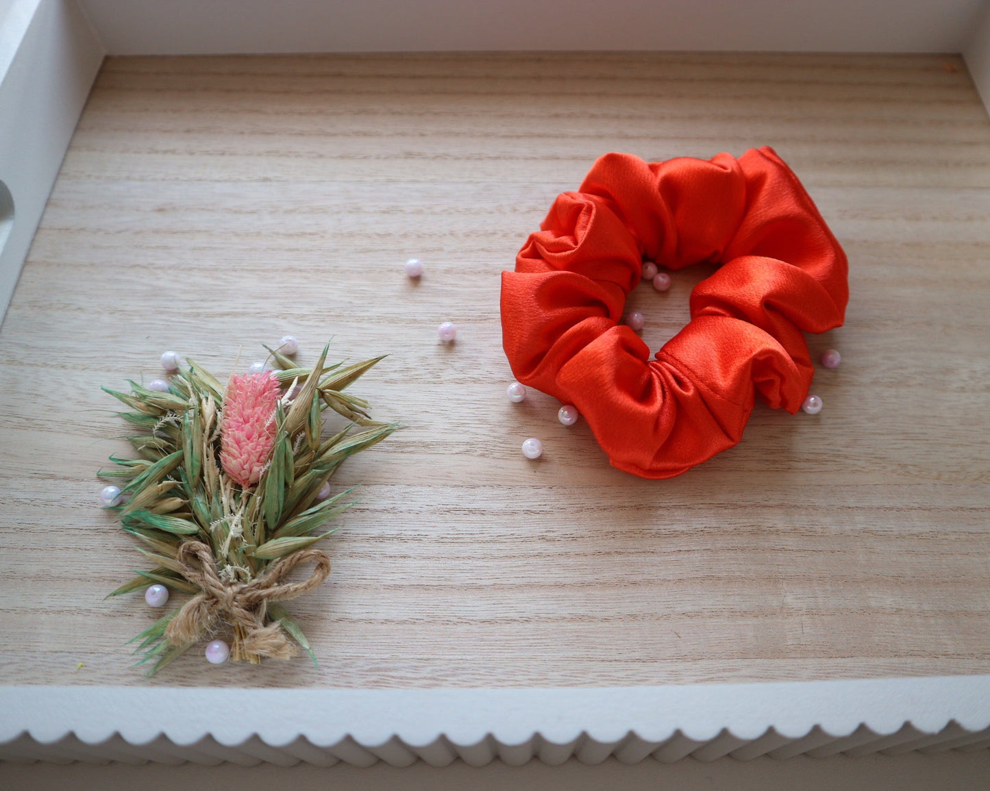 Golden Sunset scrunchie