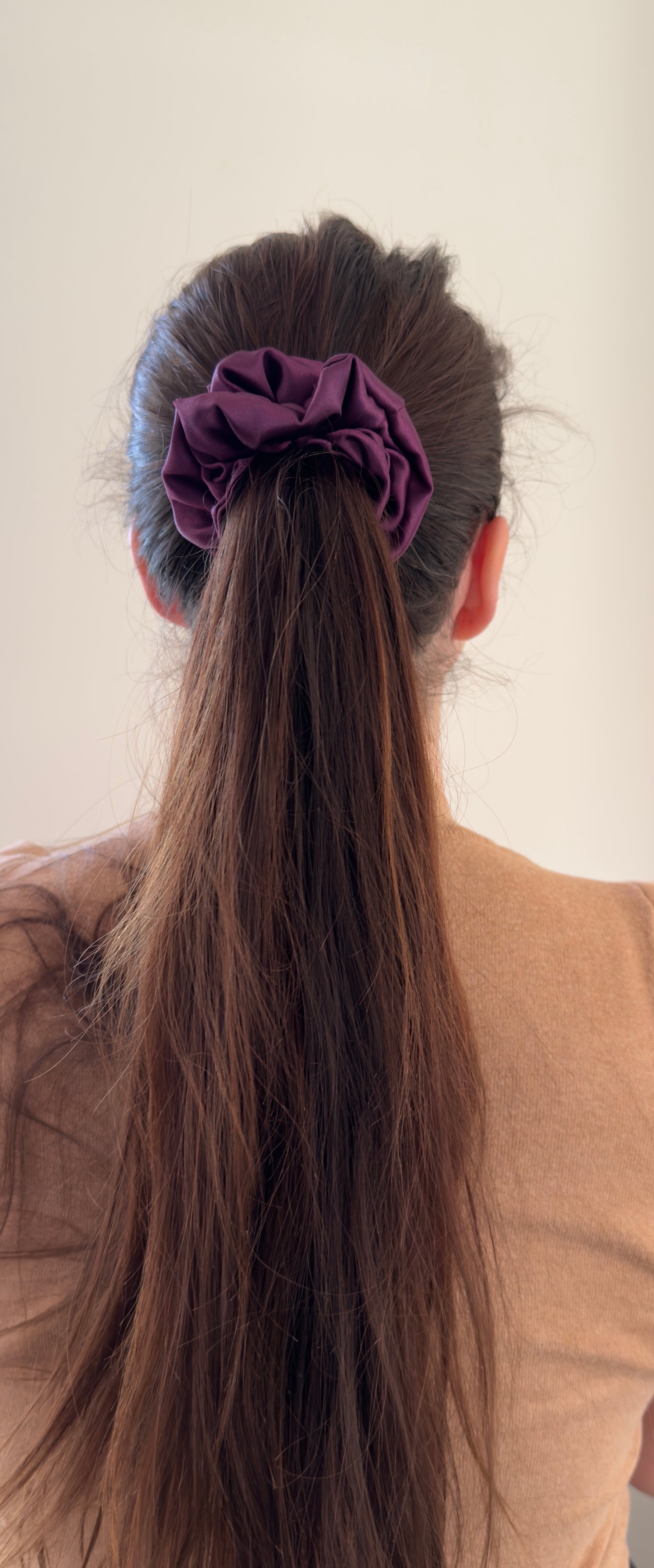 Royal Violet fialová scrunchie