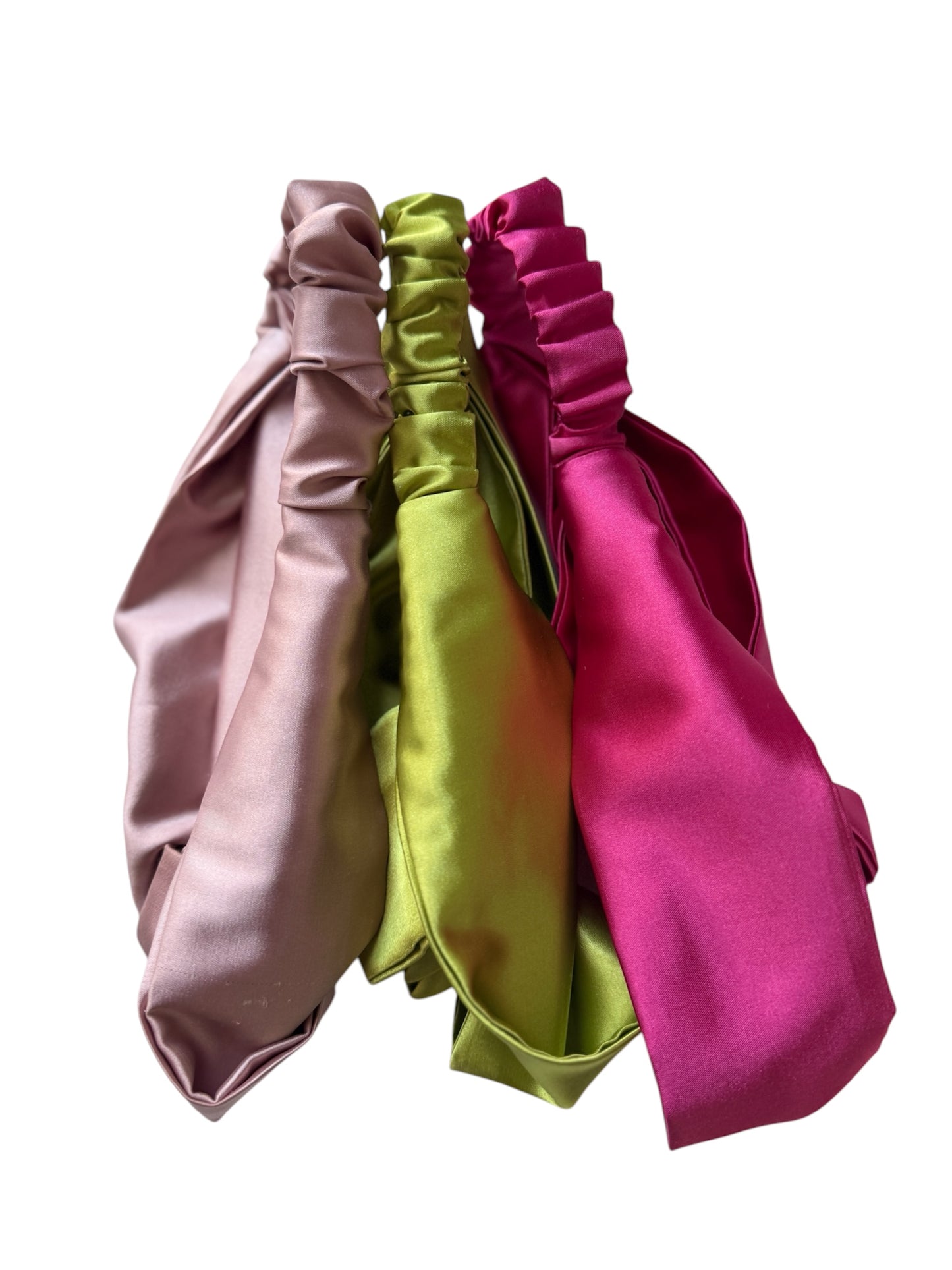 Pink twisted čelenka do vlasů