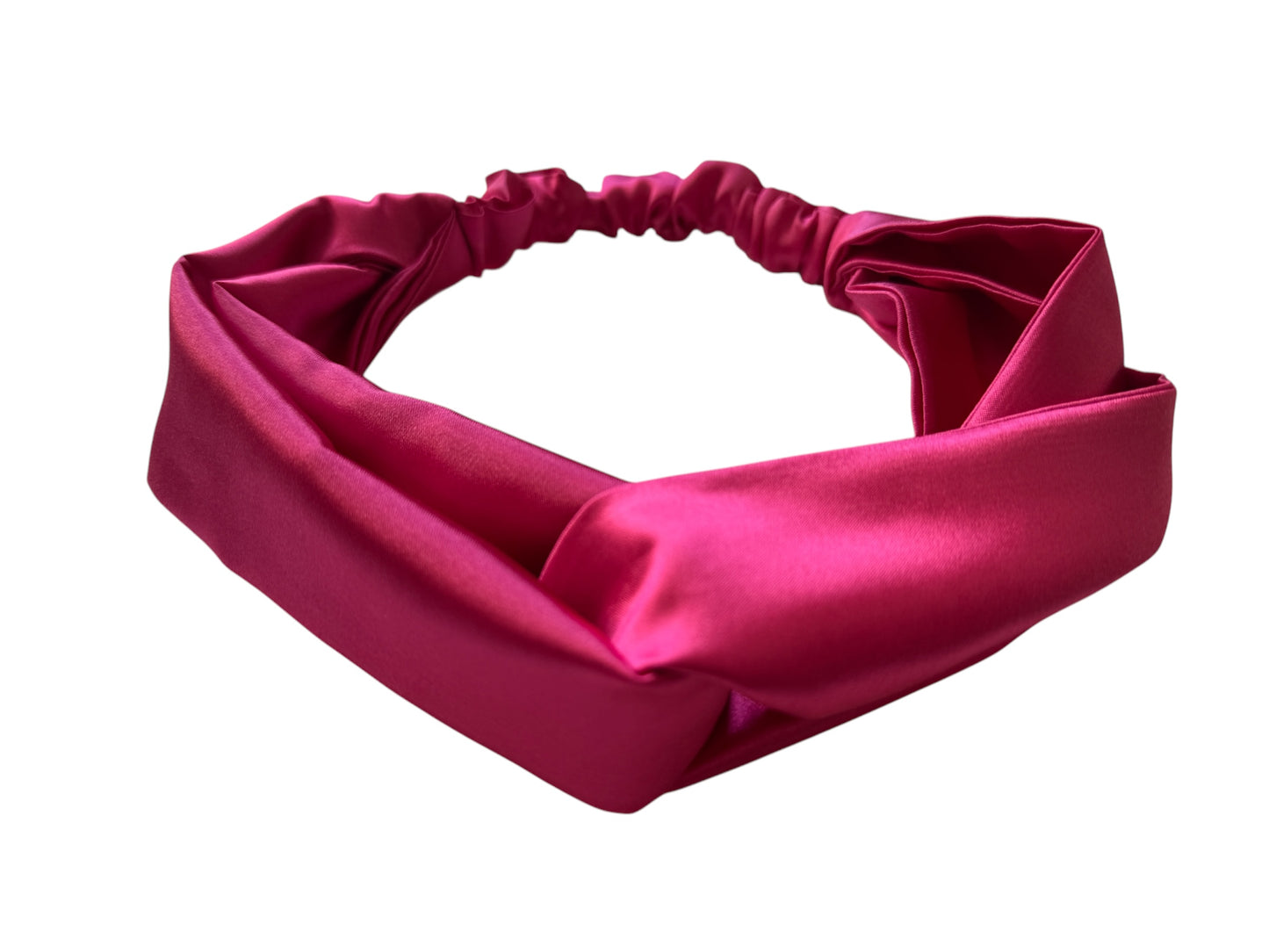 Pink twisted čelenka do vlasů