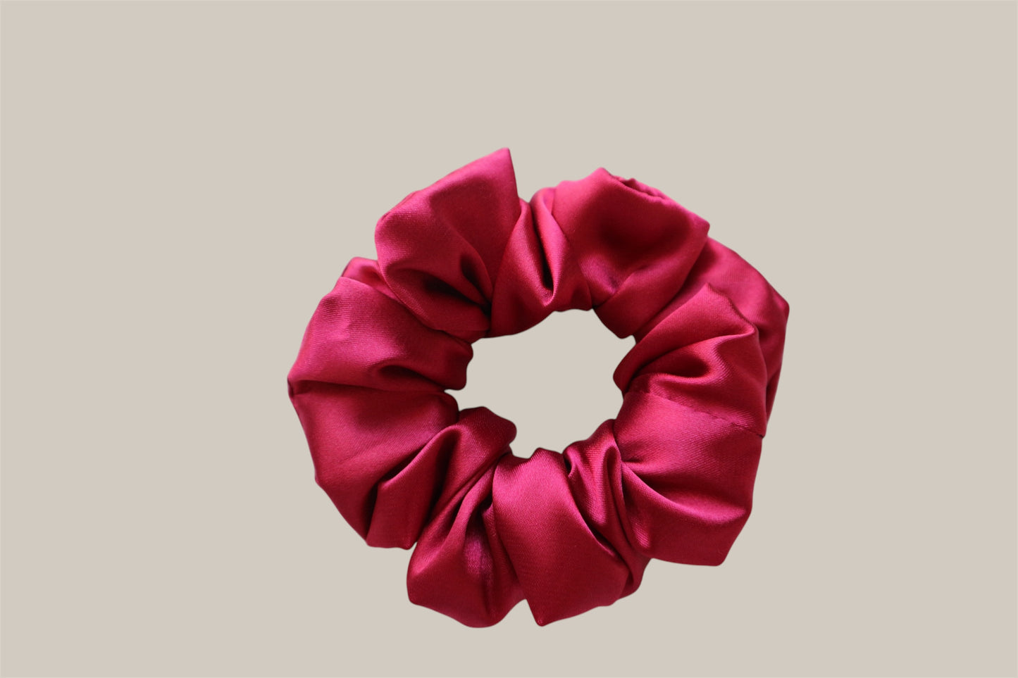 Ruby Wine scrunchie