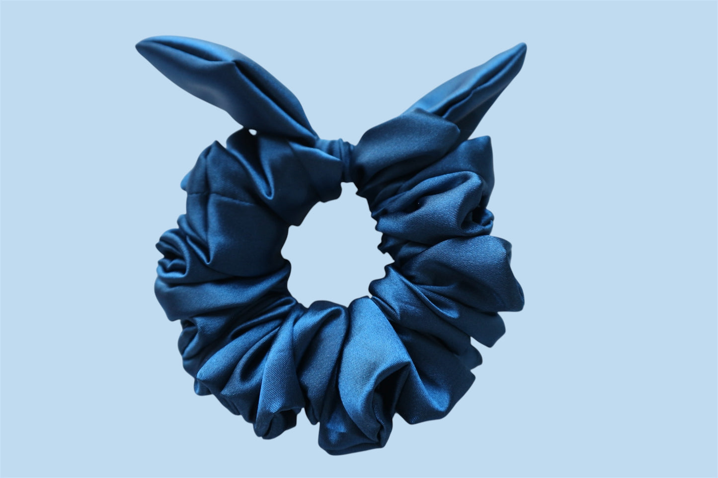 Sapphire Bow scrunchie